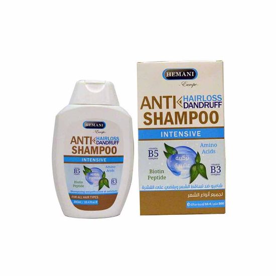 Anti Hair loss and Anti Dandruff Shampoo