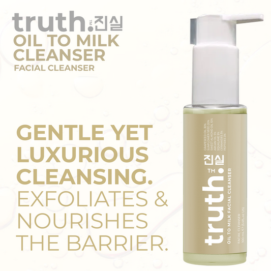 Truth Oil To Milk Facial Cleanser - 100ml