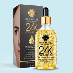Hair Energy 100 Organic Aloevera Gel24K Gold Serum