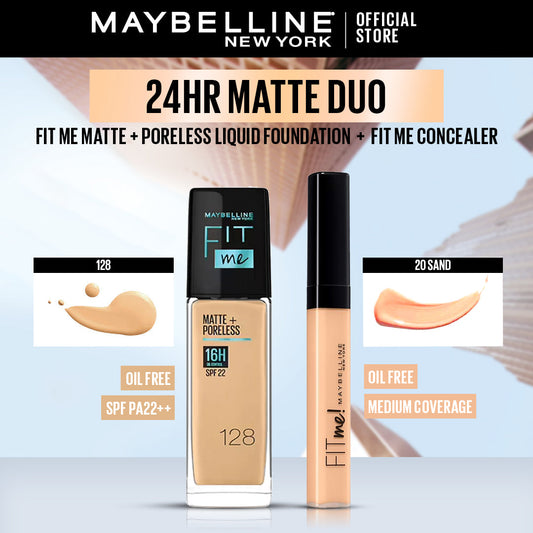 Maybelline New York 24HR Matte Duo