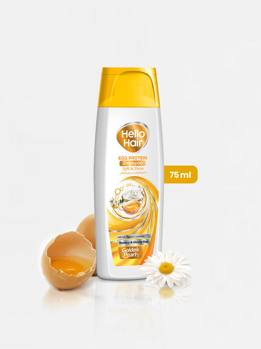 Golden Pearl Hello Hair - Egg Protein Shampoo - 75ml
