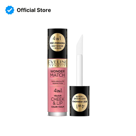 Eveline Wonder Match 4In1 Cheek & Lip Color Balm - 03