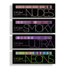 LA Girl Beauty Brick Eyeshadow Collection - Neons
