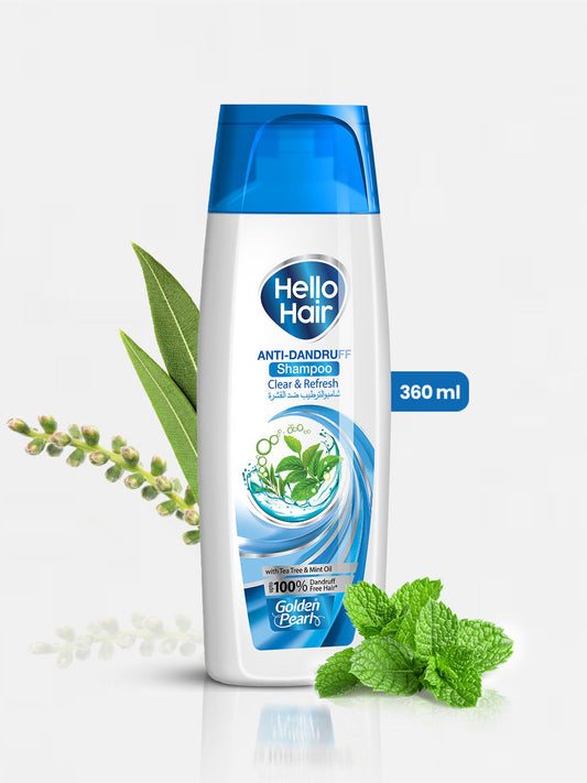 Golden Pearl Hello Hair - Anti-Dandruff Shampoo - 360ml