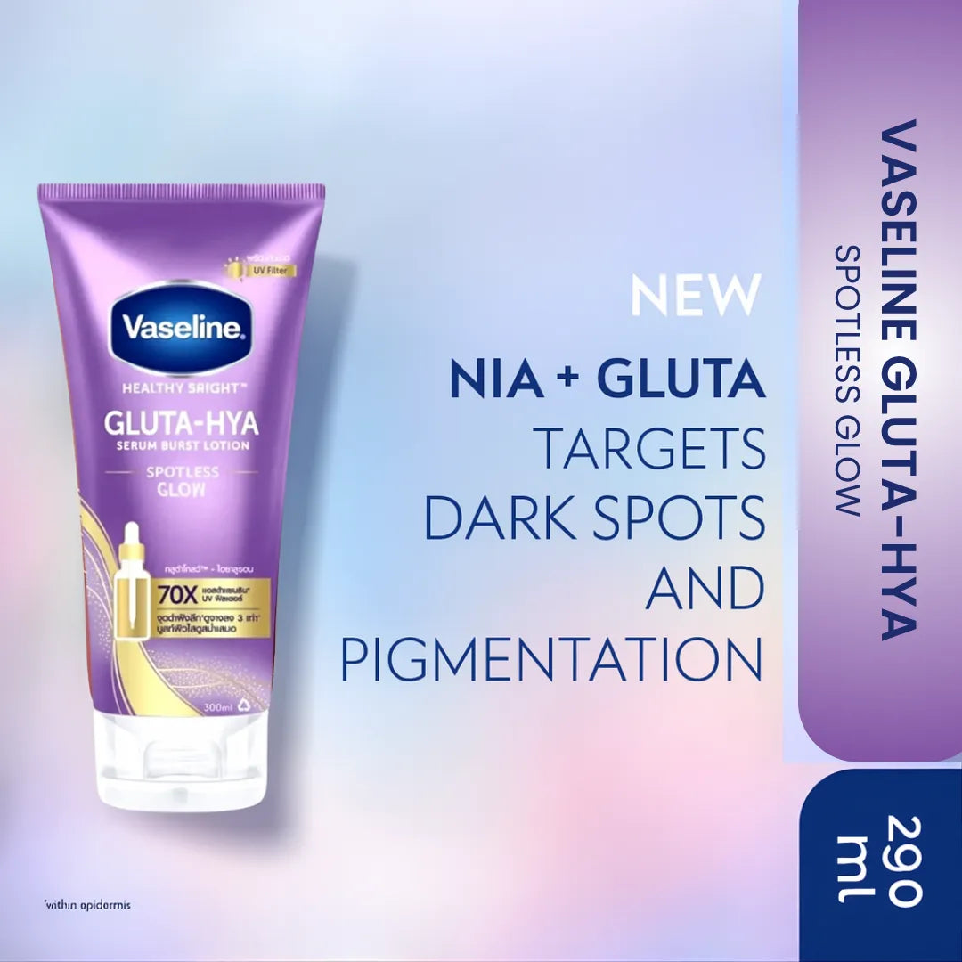 Vaseline Gluta-Hya Serum Burst Lotion Spotless Glow