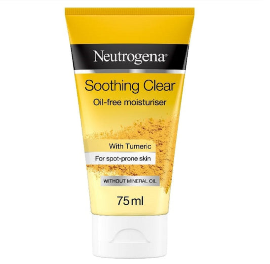 Neutrogena Soothing Clear Oil Free Moisturizer - 75ml
