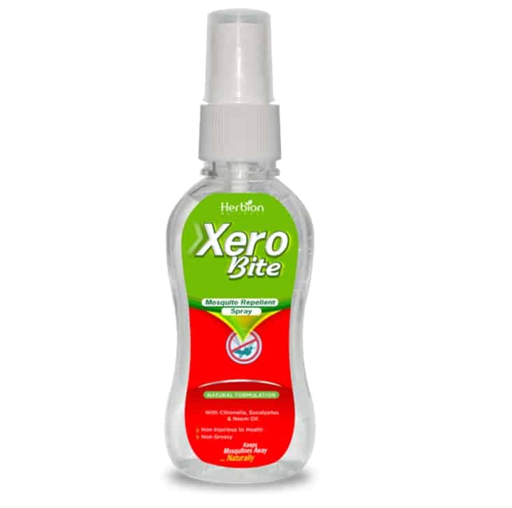 Herbion Xero Bite Mosquito Repellent Spray - 50Ml - Premium  from Herbion - Just Rs 300! Shop now at Cozmetica