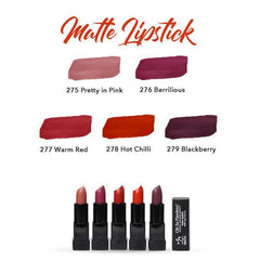 Hemani Herbal Infused Beauty Matte Lipstick - Warm Red