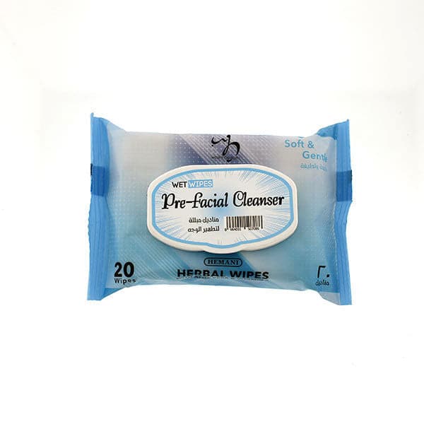 Hemani Pre-Facial Cleanser Wet Wipes - Premium  from Hemani - Just Rs 530.00! Shop now at Cozmetica