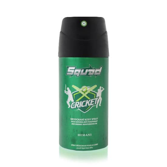 Hemani Squad Deodorant Spray - Cricket - Premium  from Hemani - Just Rs 350.00! Shop now at Cozmetica