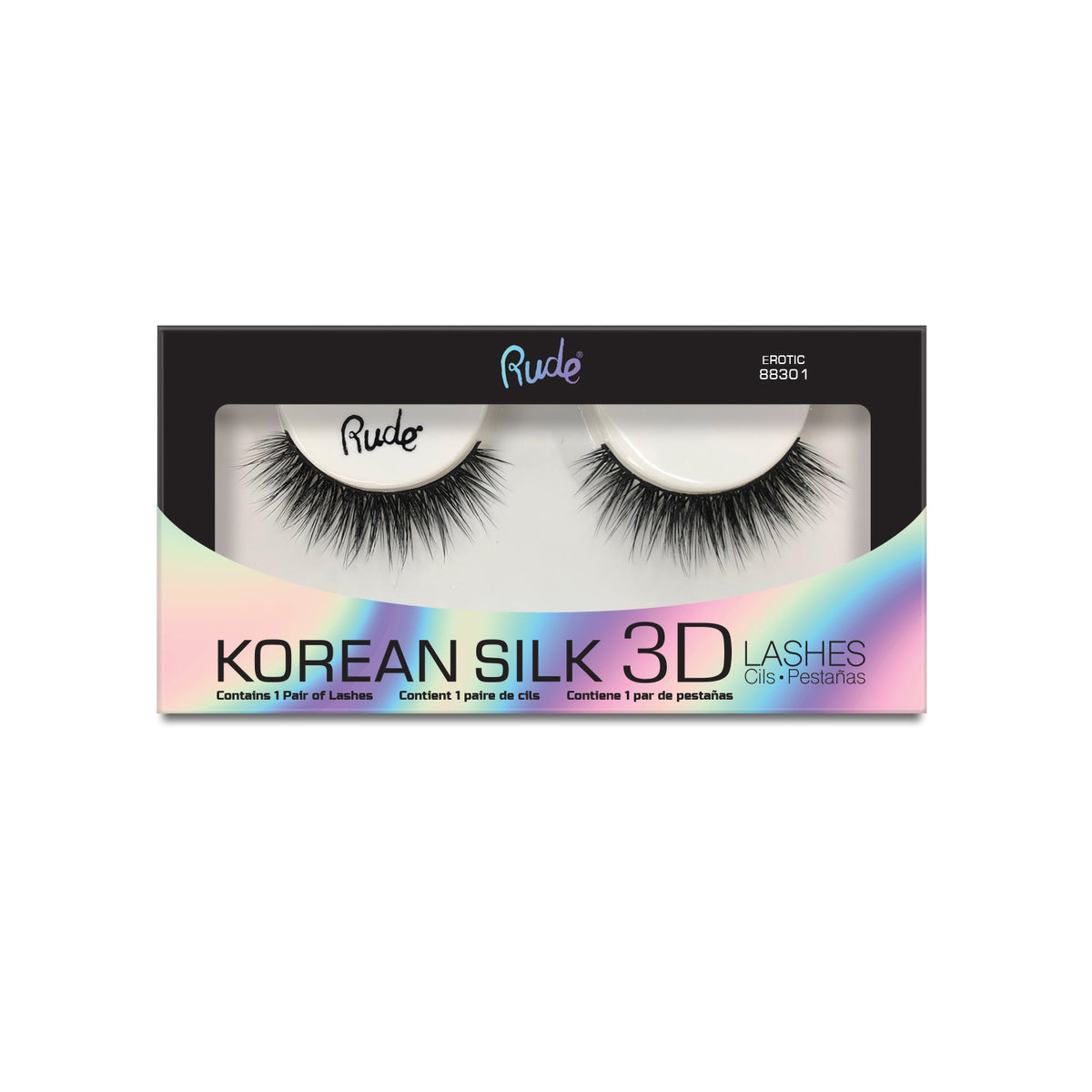 Rude Lush - Korean Silk 3D Lashes