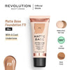 Makeup Revolution Matte Base Foundation - Premium Foundation from Makeup Revolution - Just Rs 2270! Shop now at Cozmetica