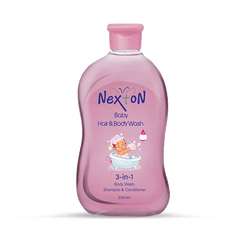Nexton Baby Hair And Body Wash 3-In-1