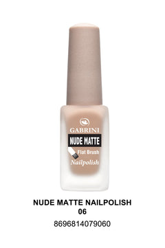 Gabrini Nude Matte Nail Polish # 06