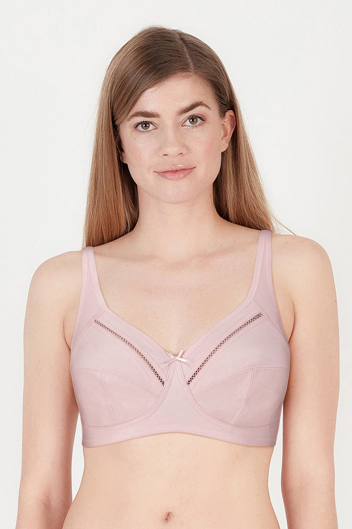 British Lingerie Studio Cali Non Wired And Non Padded Cotton Bra - Soft  Pink | Best Price in 2023 at Cozmetica