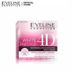 Eveline White Prestige 4D Night Cream - 50ml
