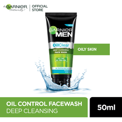 Garnier Men Oil Control Face Wash - 50ml