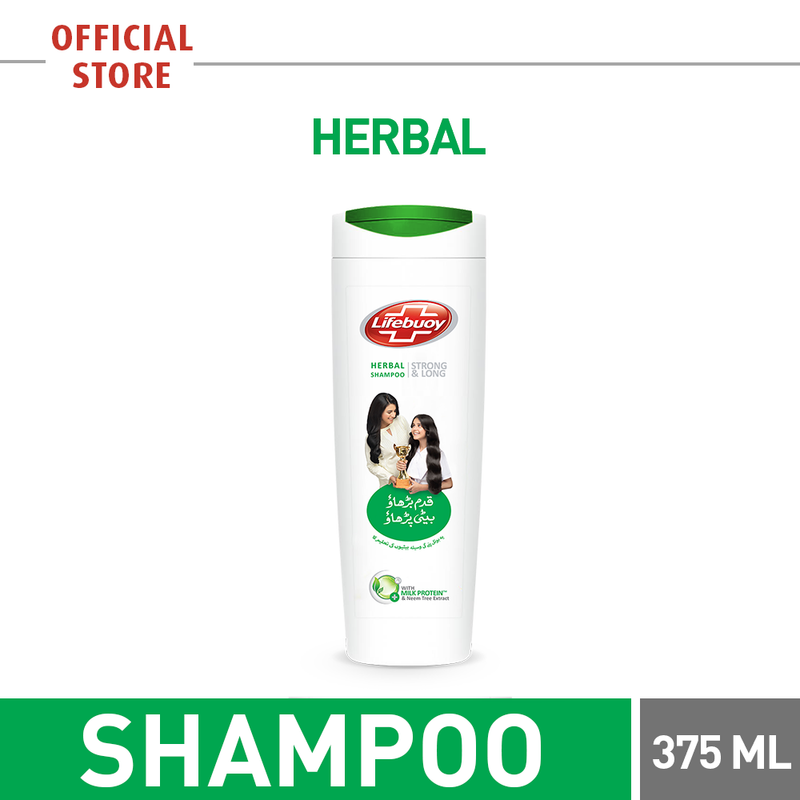 Lifebuoy Herbal Strong Shampoo Bp -  375 ml - Premium Health & Beauty from Lifebuoy - Just Rs 360.00! Shop now at Cozmetica