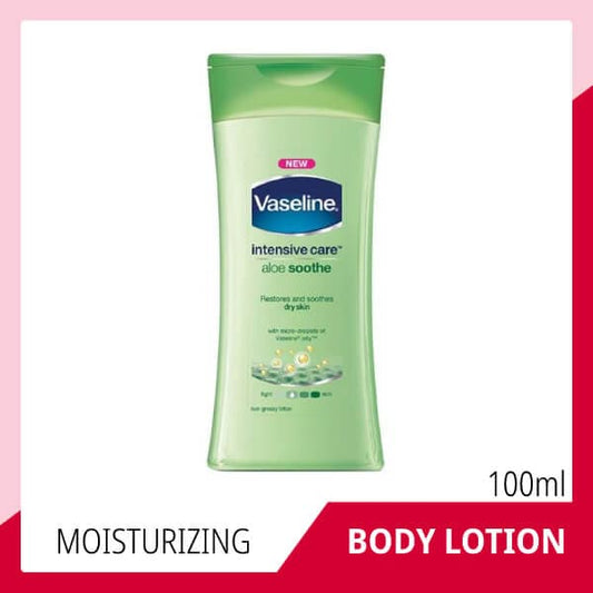 Vaseline Aloe Soothe Lotion - 100ml - Premium Health & Beauty from Vaseline - Just Rs 199.00! Shop now at Cozmetica