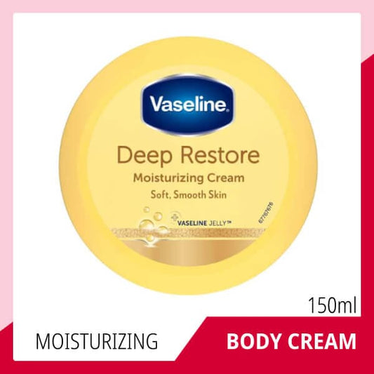 Vaseline Deep Restore Body Cream - 150ml - Premium Health & Beauty from Vaseline - Just Rs 455.00! Shop now at Cozmetica