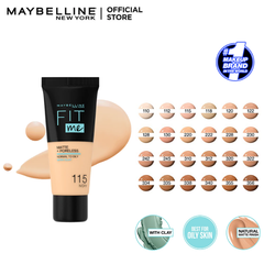 Maybelline New York Fit Me Matte + Poreless Face Foundation - 30ml