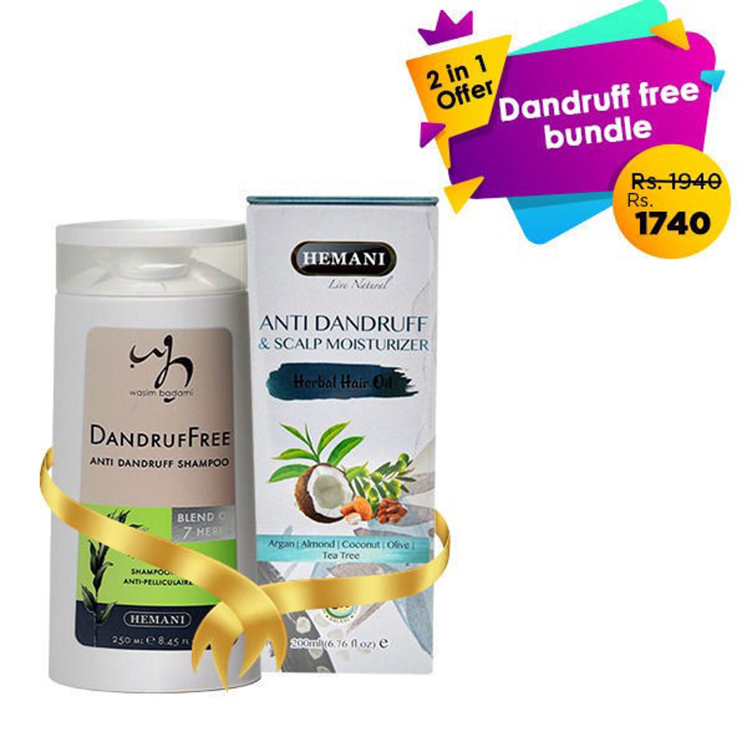 Dandruff free bundle – Cozmetica