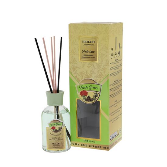 Fresh Green Scented Reed Diffuser 110ml – Cozmetica