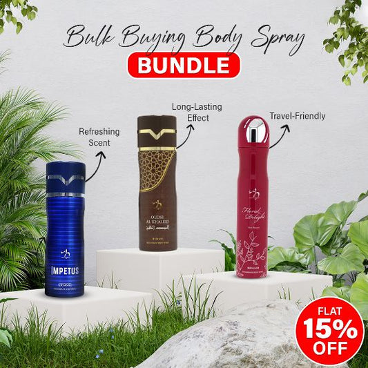 Pack Of 3 Body Sprays