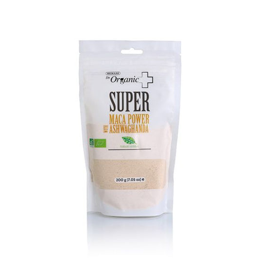 Dr Organic Super Maca Powder with Ashwaghanda 200gm