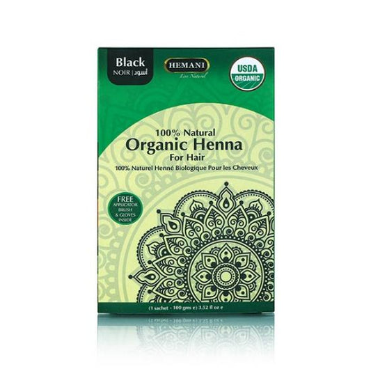 Organic Henna For Hair 100g - Black