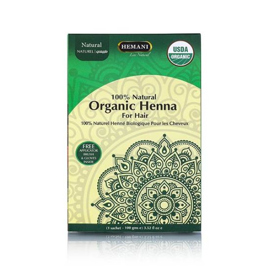 Organic Henna For Hair 100g - Natural