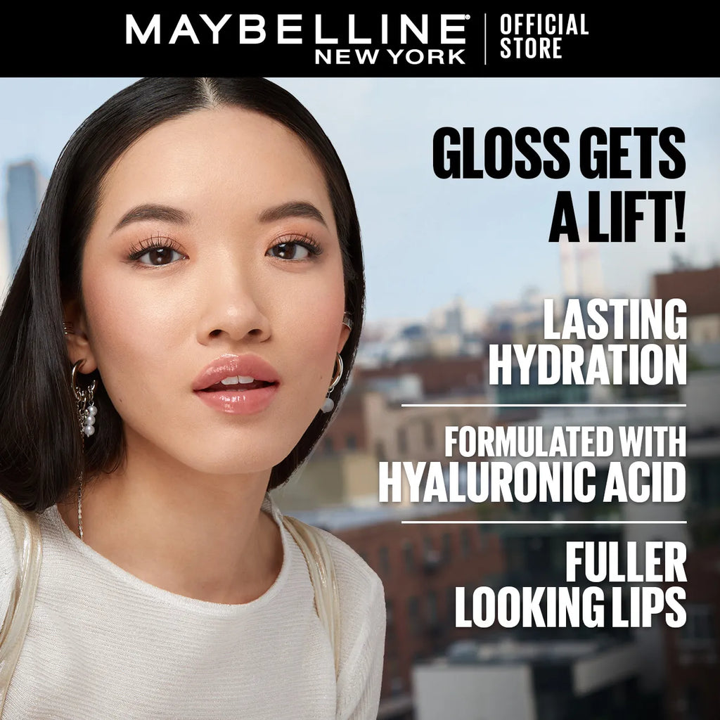Maybelline Lifter Shine Lip Gloss with Hyaluronic Acid