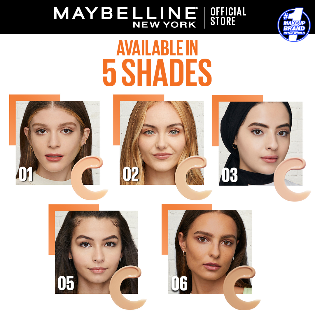 Maybelline New York Foundation, Lightweight Skin Tint Shade 01, 30ml, Pack  of 1