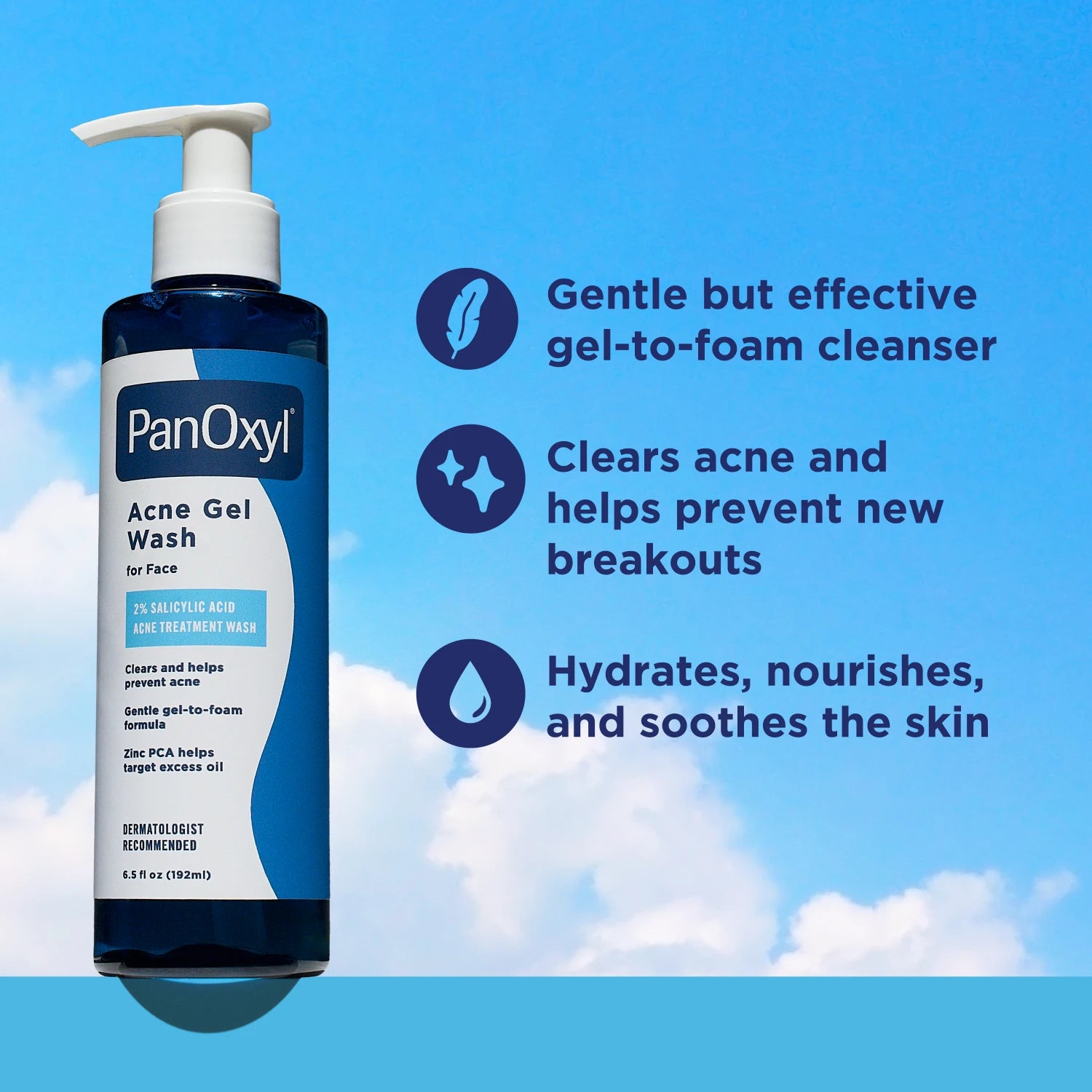 PanOxyl Acne Gel Wash - 2% Salicylic Acid