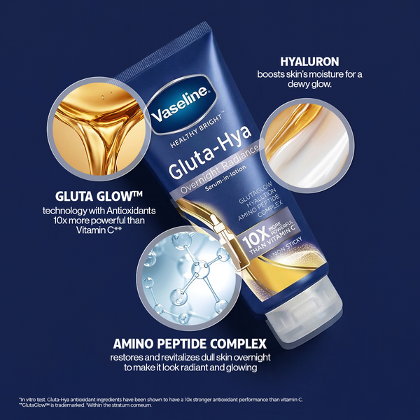 Vaseline Gluta Hya Overnight Radiance Repair 70ml
