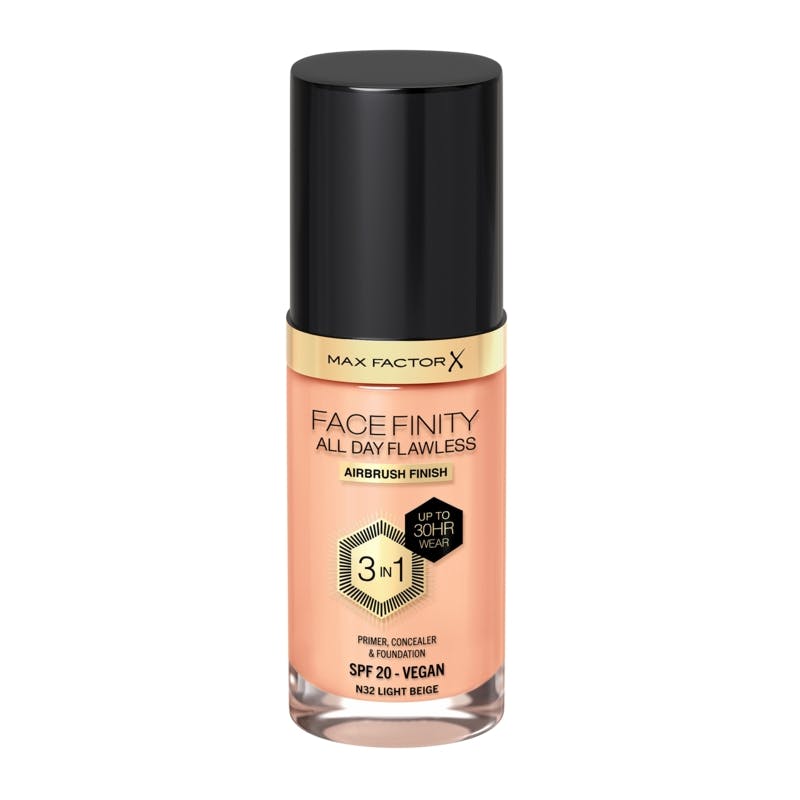 Max Factor Facefinity All Day Flawless Foundation N32 LIGHT BEIGE