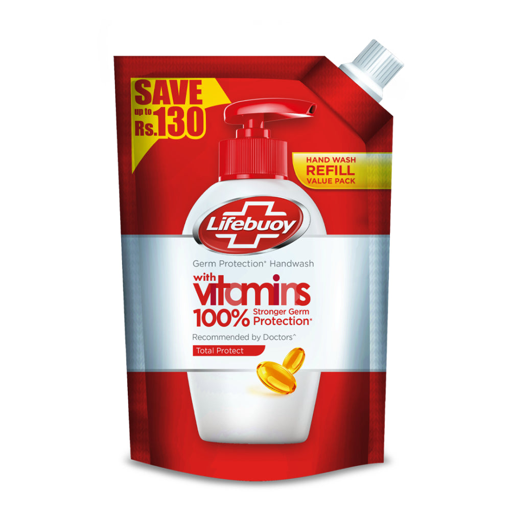 Lifebouy Liquid Soap Total 900ML