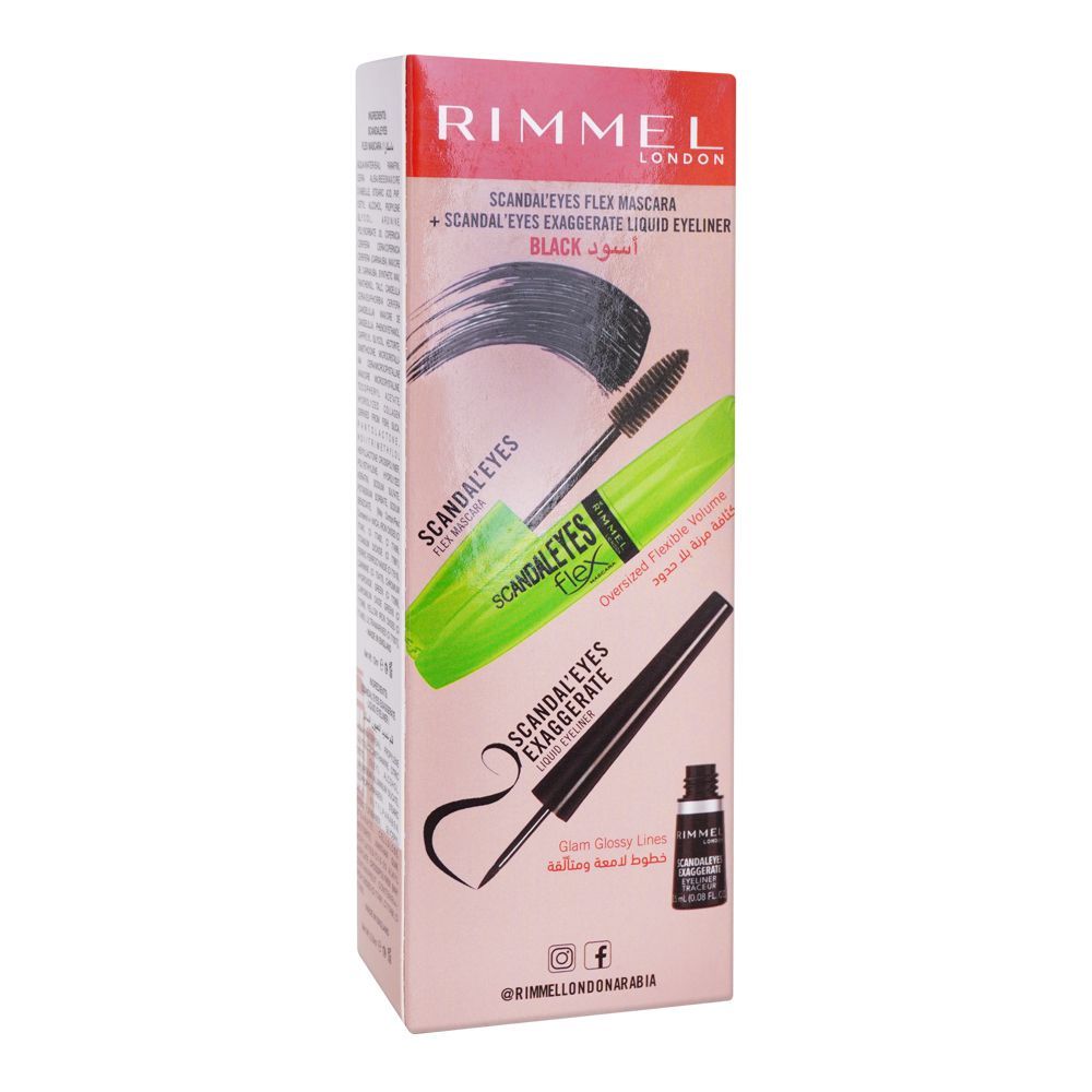 Rimmel Promo Scandle eyes Flex Masc & Scandleeyes Exaggerate Liq Eyeliner