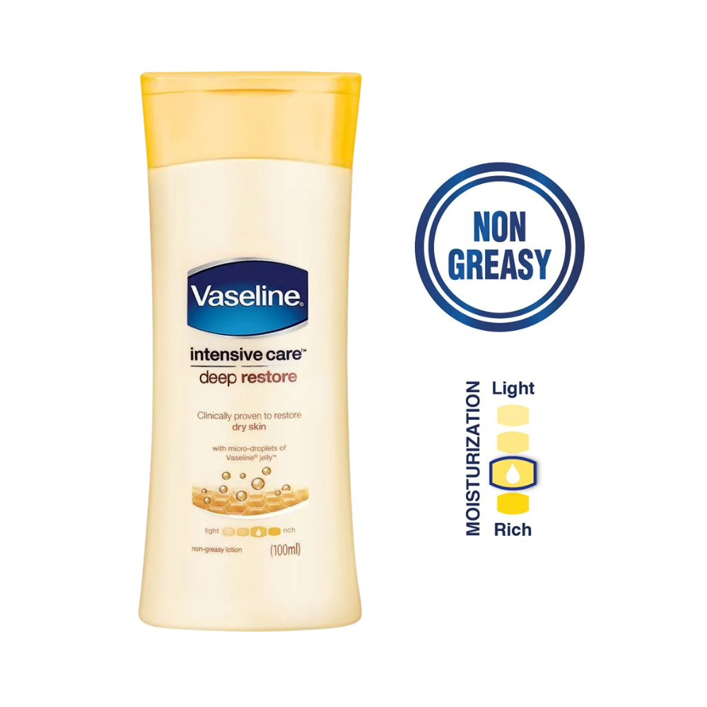 Vaseline Deep Restore Lotion - 100ml