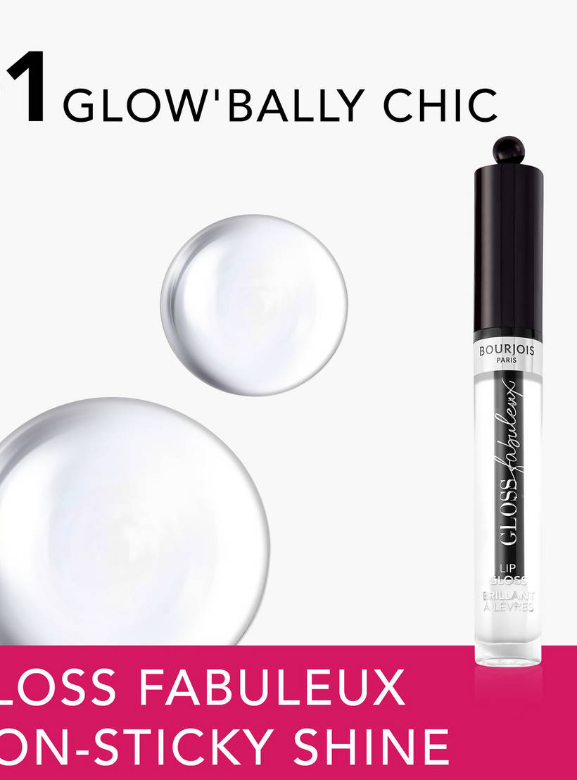 Bourjois Gloss Fabuleux Lip Gloss Glow Bally Chic - 01