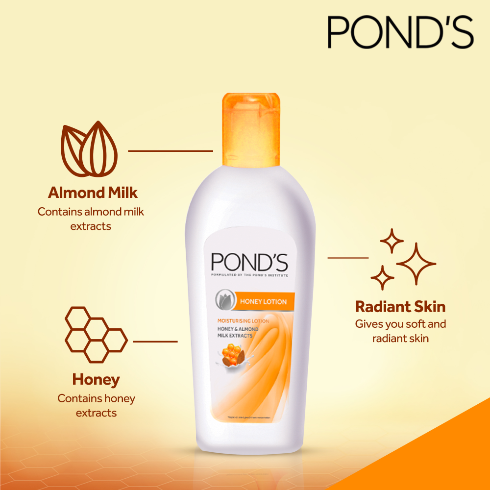 Ponds Honey & Almond Lotion - 65ML