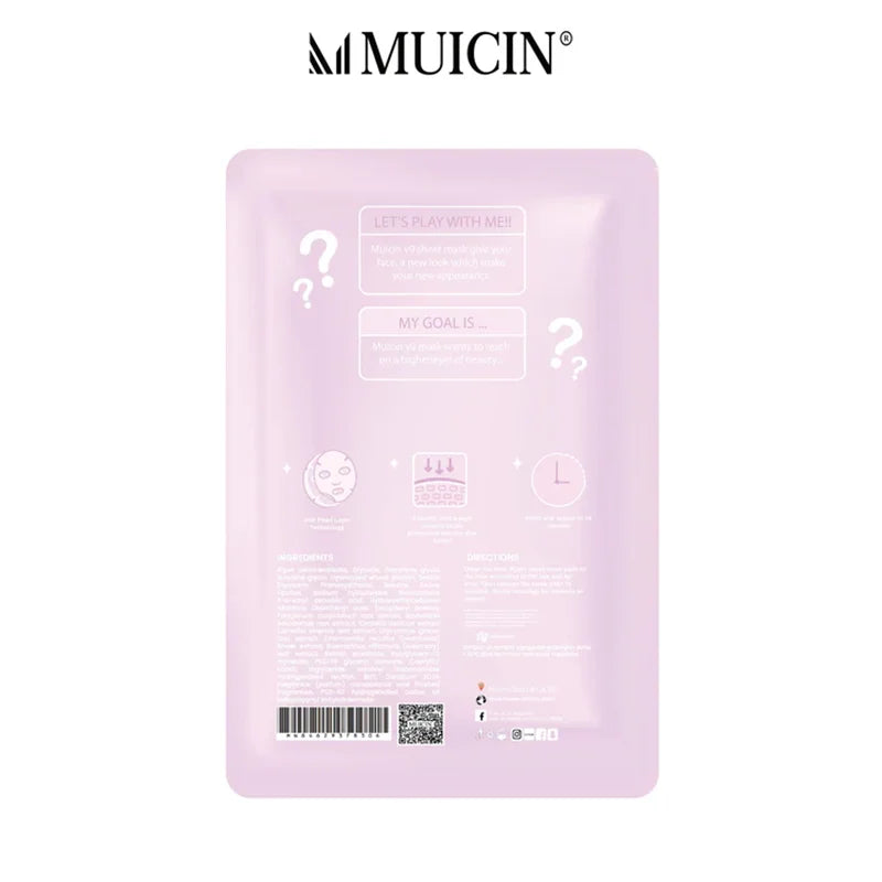 Muicin V9 Facial Glow Hydrating Sheet Mask