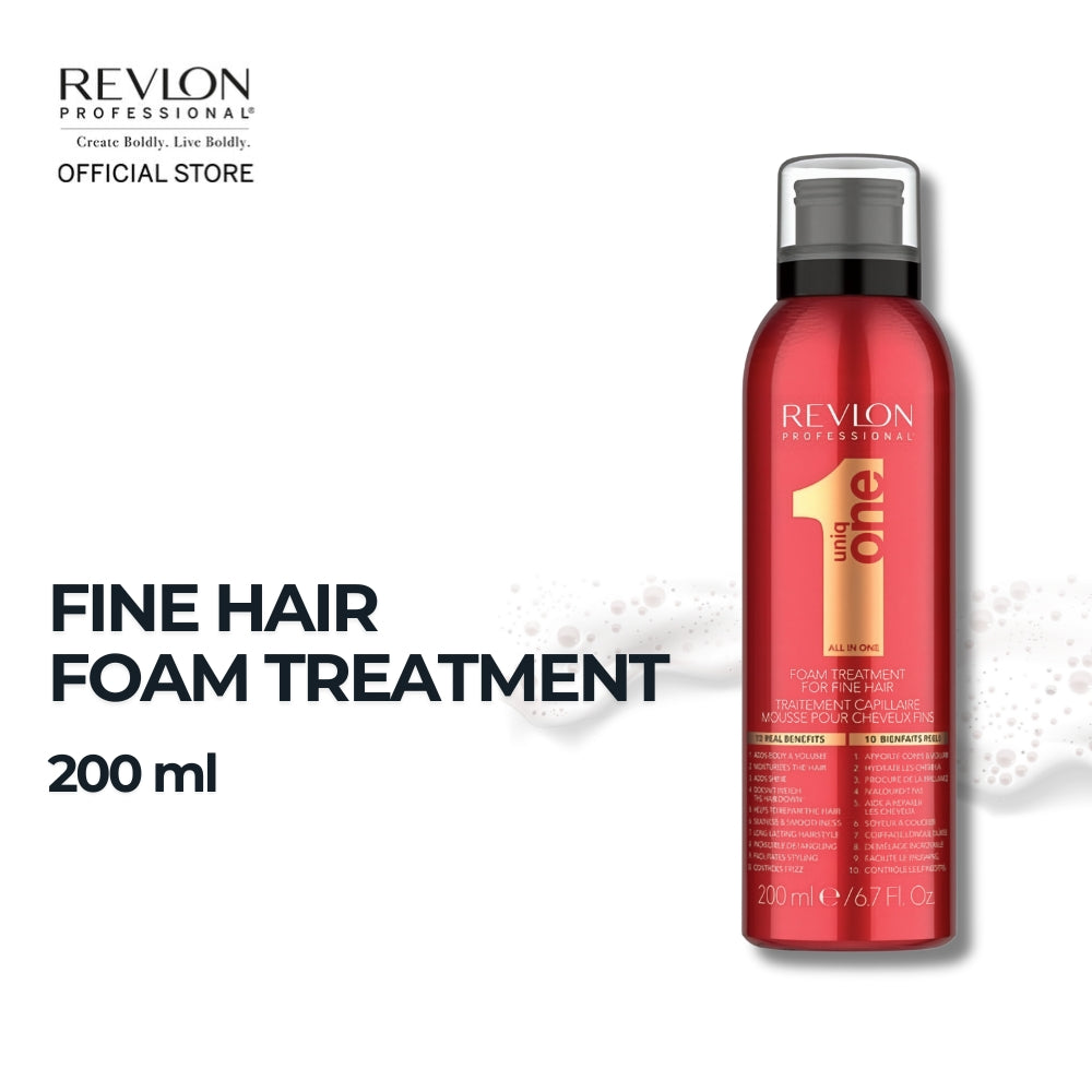 Revlon Professional UniqONE™ Foam Treatment - 200ml - "All-in-One" 10 Benefits Hair Serum - Classic Fragrance