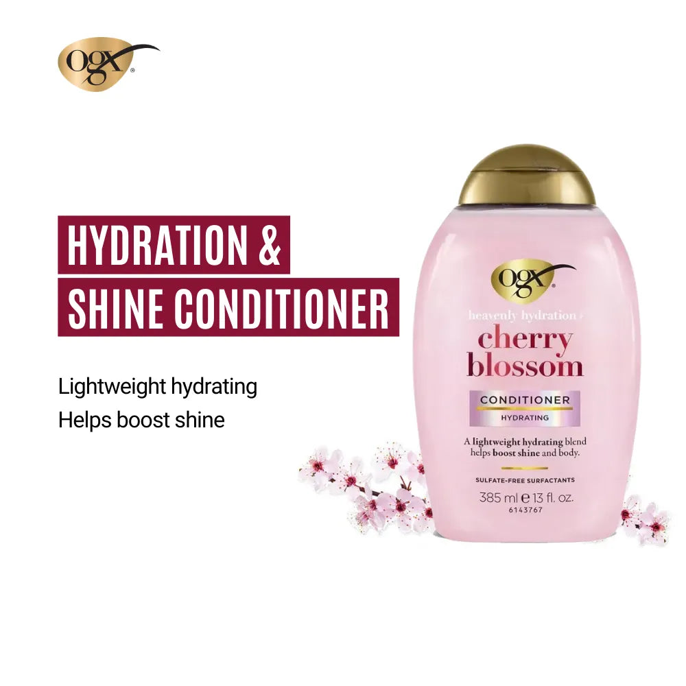 OGX Cherry Blossom Hydrating Conditioner - 385ml