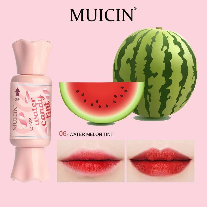 Muicin Lip Cheek Water Candy Fruit Tints Pack Of 6