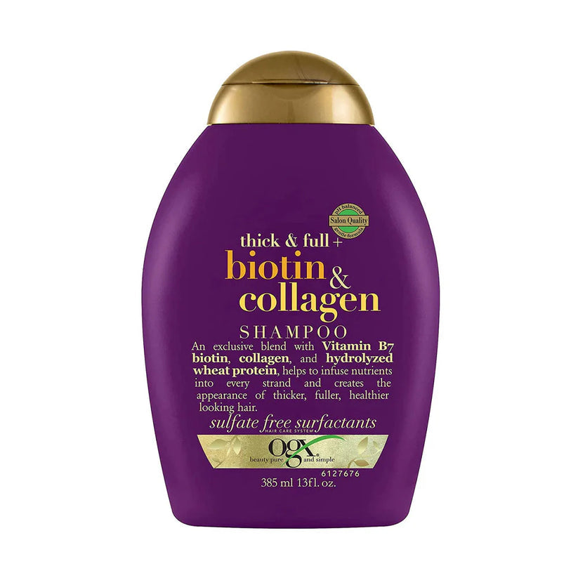 OGX Thick & Full + Biotin & Collagen Shampoo - 385ml