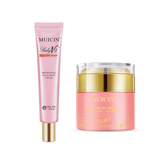 Muicin V9 Lazy Girl Day Night Skin Polish Cream Tube 10G