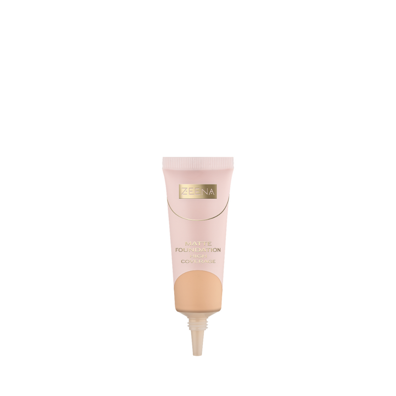 Zeena Matte Foundation High Coverage - All Shades