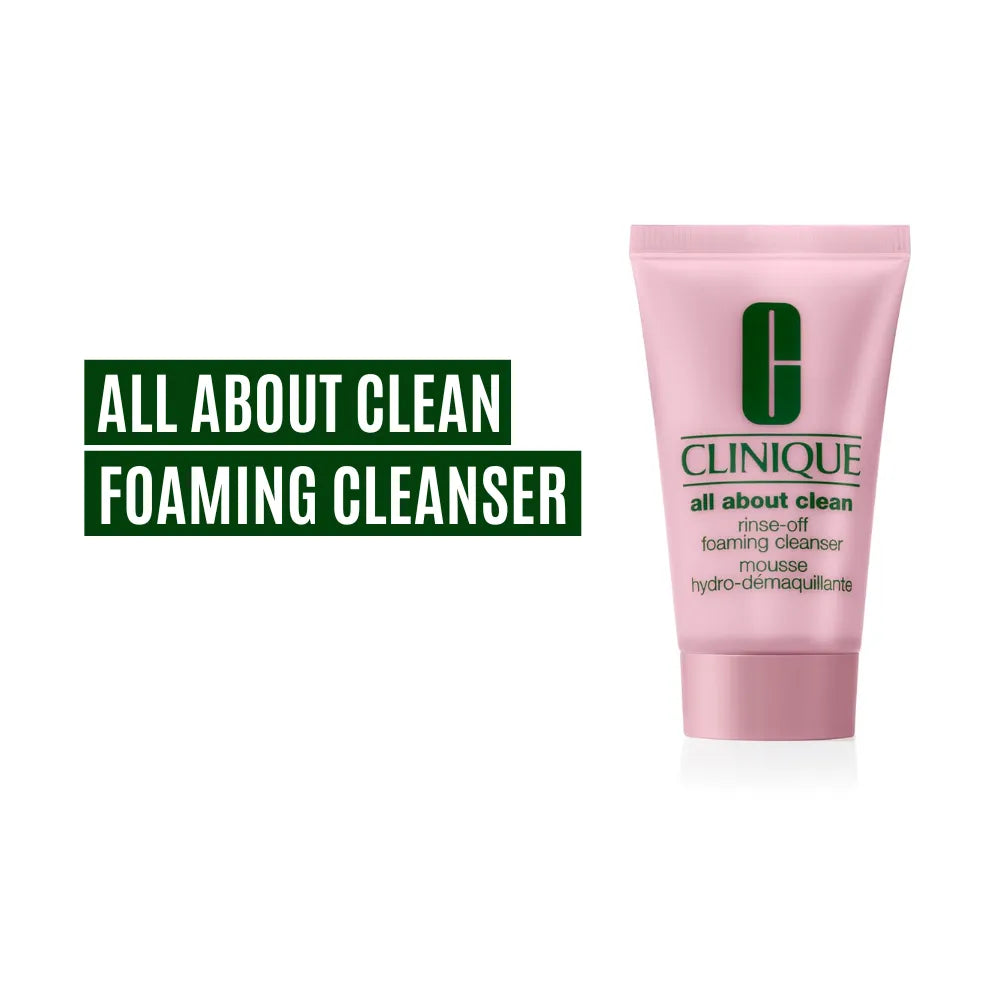 Clinique All About Clean Rinse-Off Foaming Cleanser - 30ml – Cozmetica