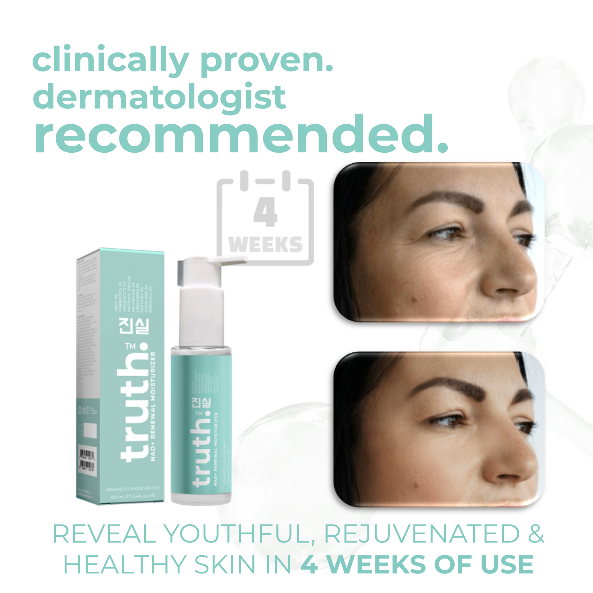 Truth NAD+ RENEWAL MOISTURIZER ADVANCED MOISTURIZER 100ml